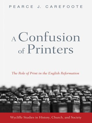 cover image of A Confusion of Printers